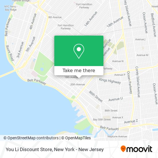 You Li Discount Store map