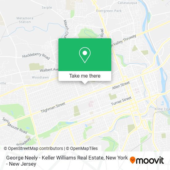 George Neely - Keller Williams Real Estate map