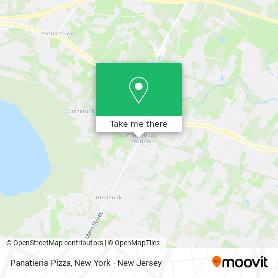 Panatieris Pizza map