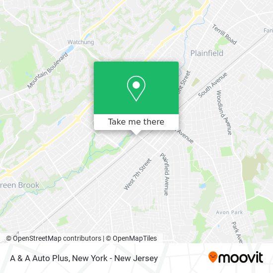 A & A Auto Plus map