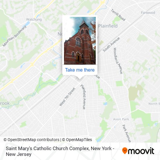Mapa de Saint Mary's Catholic Church Complex