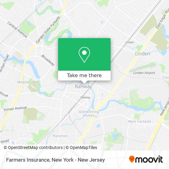 Farmers Insurance map