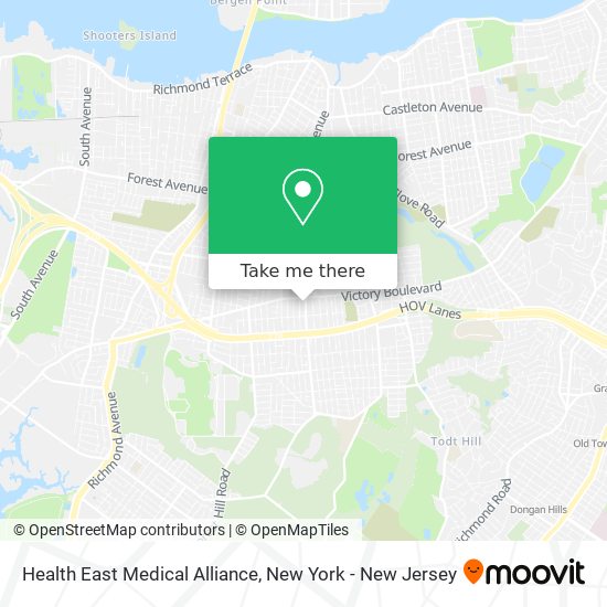 Health East Medical Alliance map