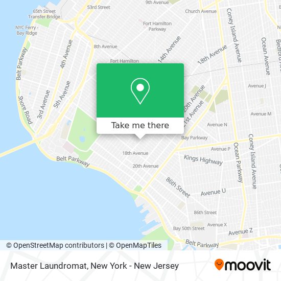 Master Laundromat map