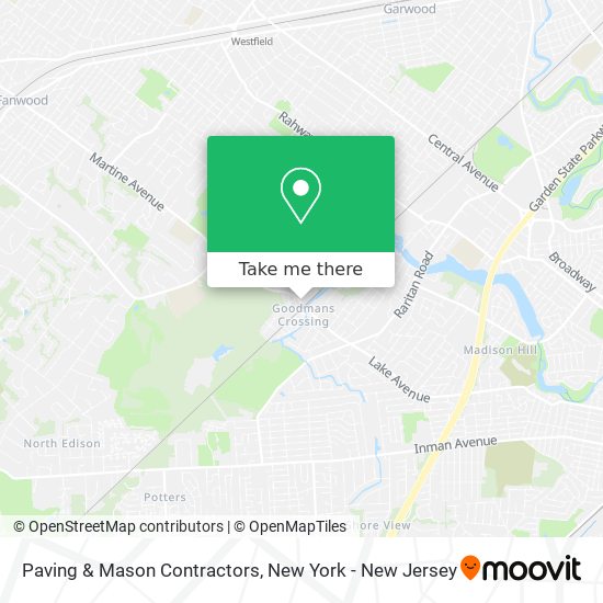 Mapa de Paving & Mason Contractors
