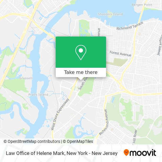 Mapa de Law Office of Helene Mark