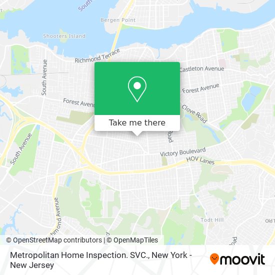 Metropolitan Home Inspection. SVC. map