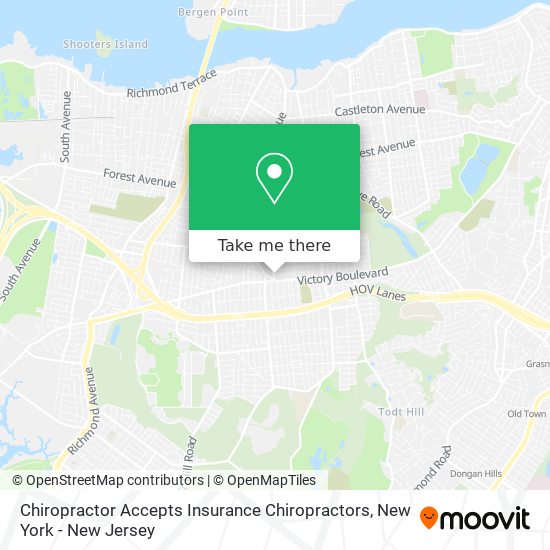 Chiropractor Accepts Insurance Chiropractors map