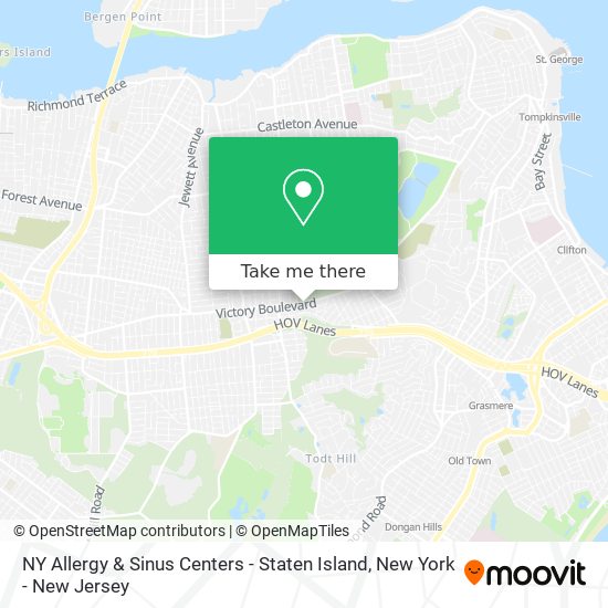 NY Allergy & Sinus Centers - Staten Island map