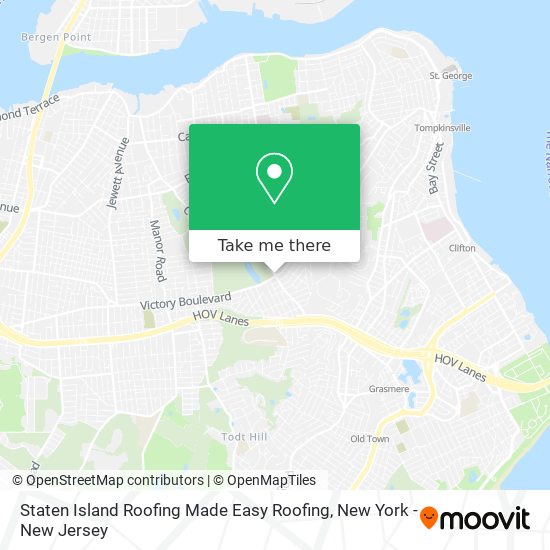 Mapa de Staten Island Roofing Made Easy Roofing