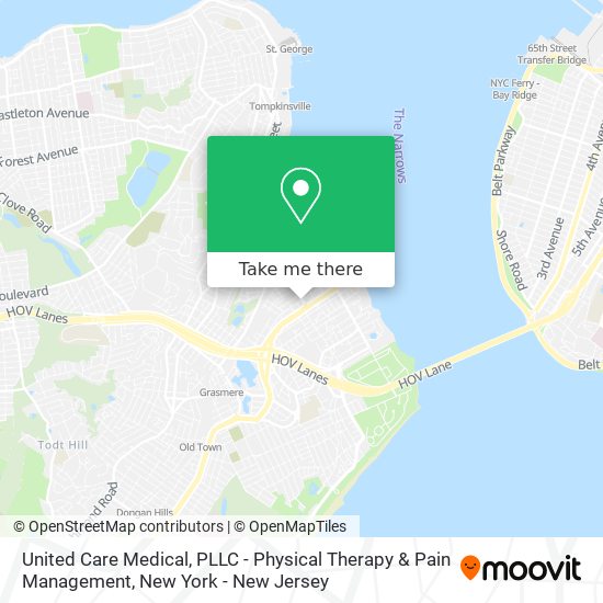 Mapa de United Care Medical, PLLC - Physical Therapy & Pain Management