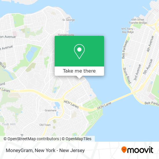 MoneyGram map