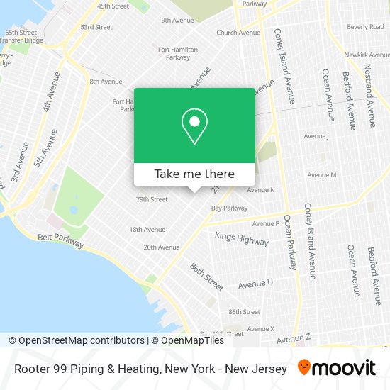 Rooter 99 Piping & Heating map