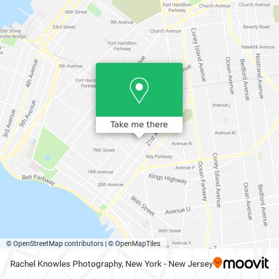 Rachel Knowles Photography map