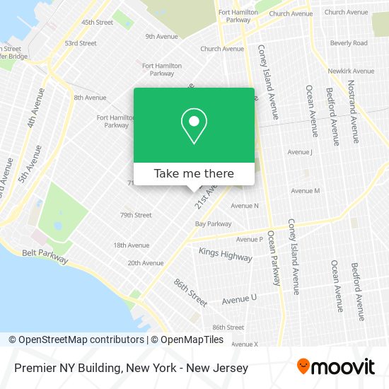 Mapa de Premier NY Building