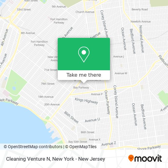 Mapa de Cleaning Venture N