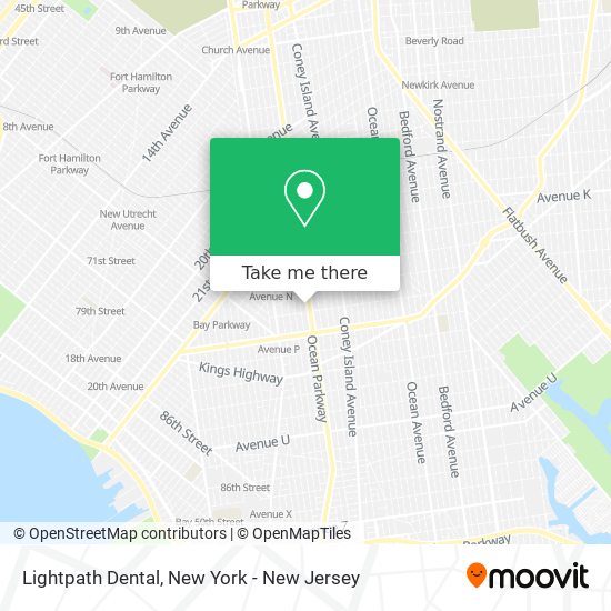 Lightpath Dental map