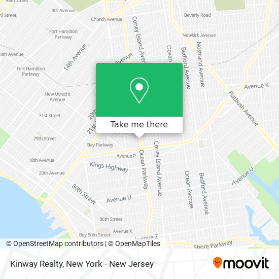 Kinway Realty map