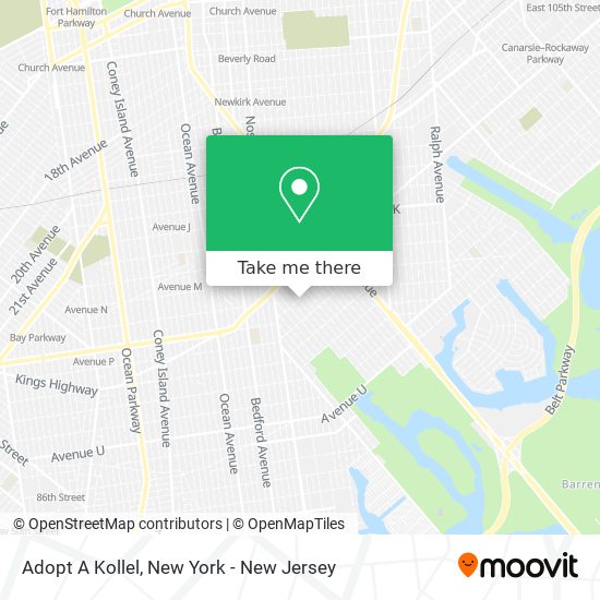 Mapa de Adopt A Kollel