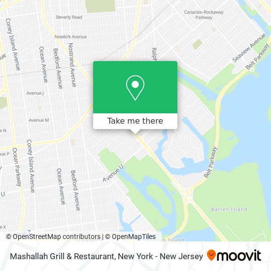 Mashallah Grill & Restaurant map