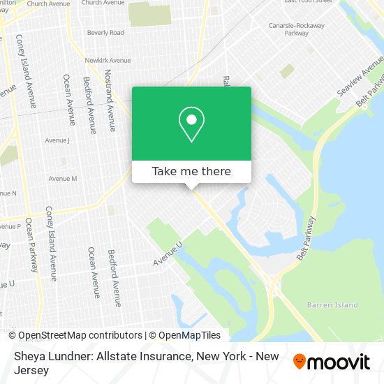 Sheya Lundner: Allstate Insurance map