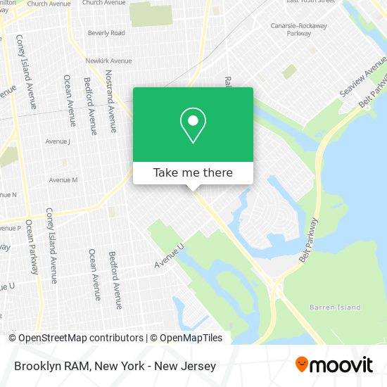 Brooklyn RAM map