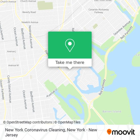 Mapa de New York Coronavirus Cleaning