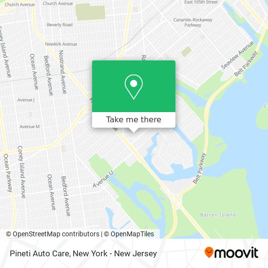 Pineti Auto Care map