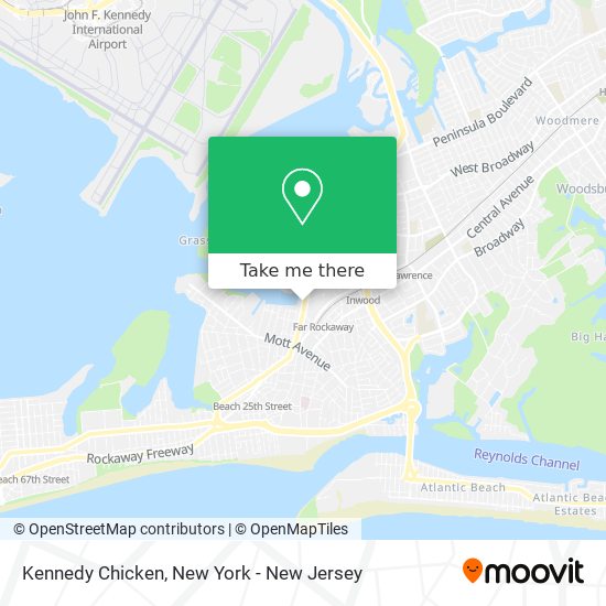 Kennedy Chicken map