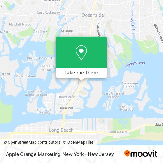 Mapa de Apple Orange Marketing