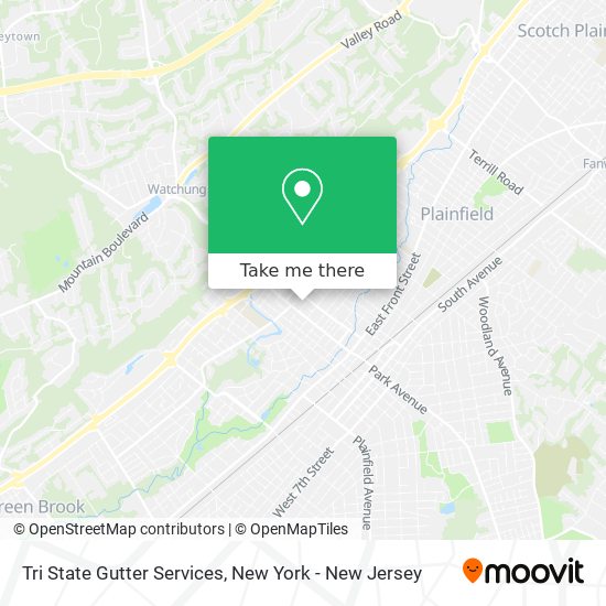 Mapa de Tri State Gutter Services