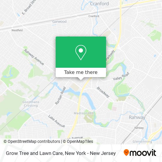 Mapa de Grow Tree and Lawn Care