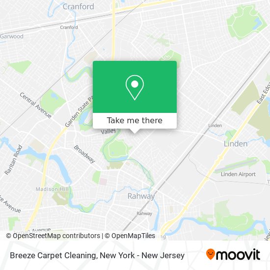 Breeze Carpet Cleaning map