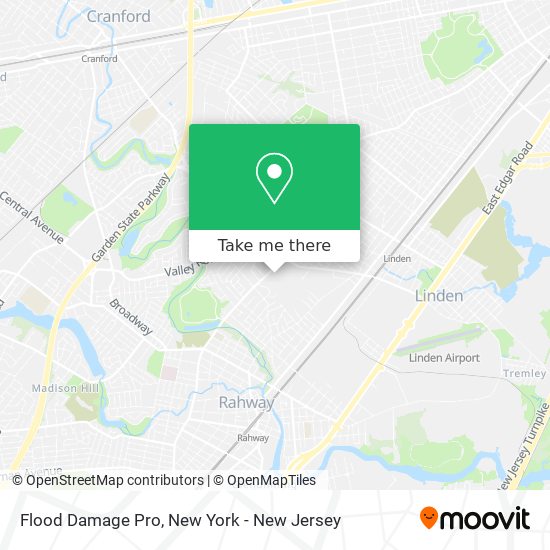 Flood Damage Pro map