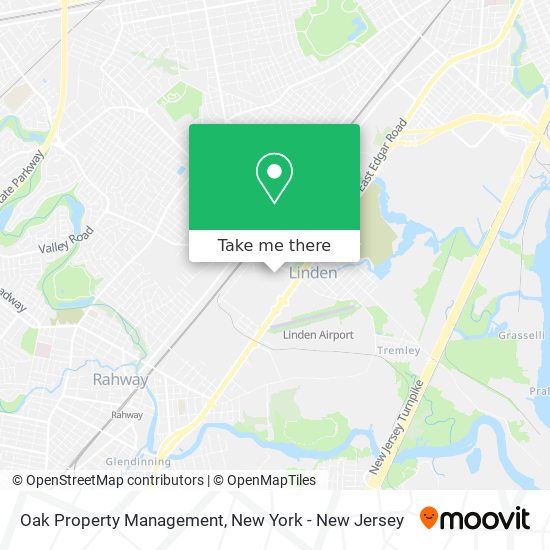 Oak Property Management map