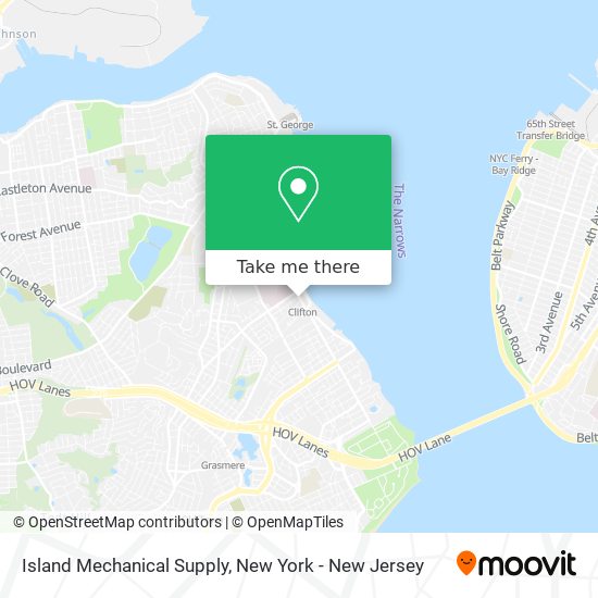 Mapa de Island Mechanical Supply