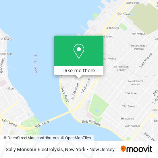 Sally Monsour Electrolysis map