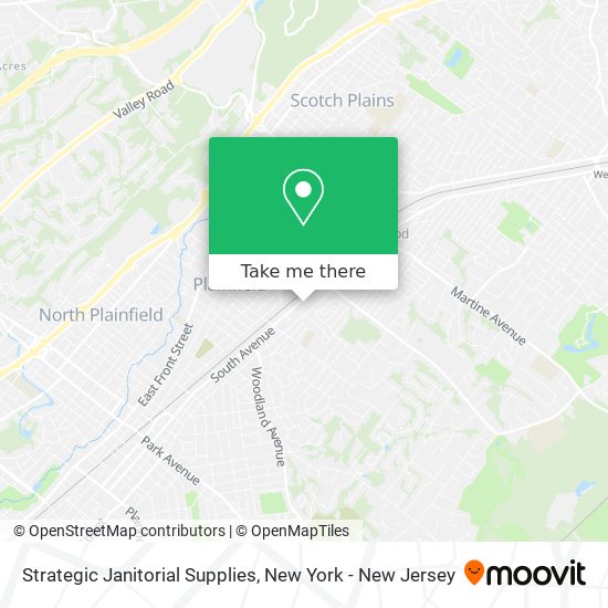 Strategic Janitorial Supplies map