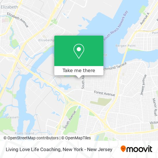 Living Love Life Coaching map