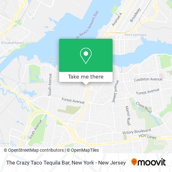 Mapa de The Crazy Taco Tequila Bar