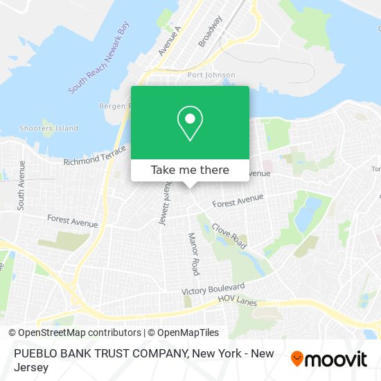 Mapa de PUEBLO BANK TRUST COMPANY