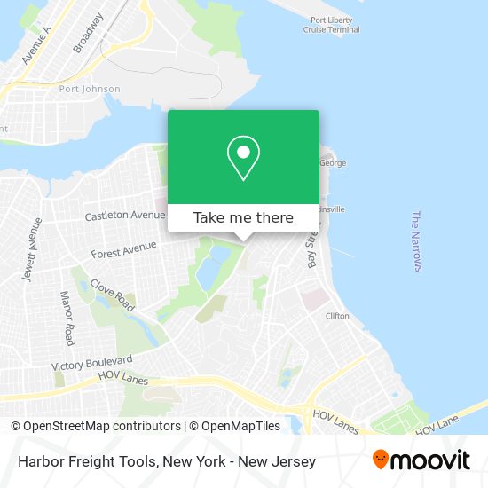 Mapa de Harbor Freight Tools
