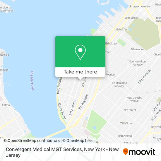 Convergent Medical MGT Services map