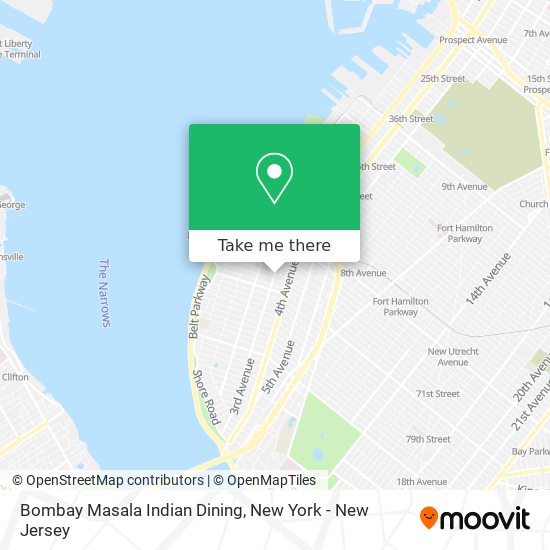 Mapa de Bombay Masala Indian Dining