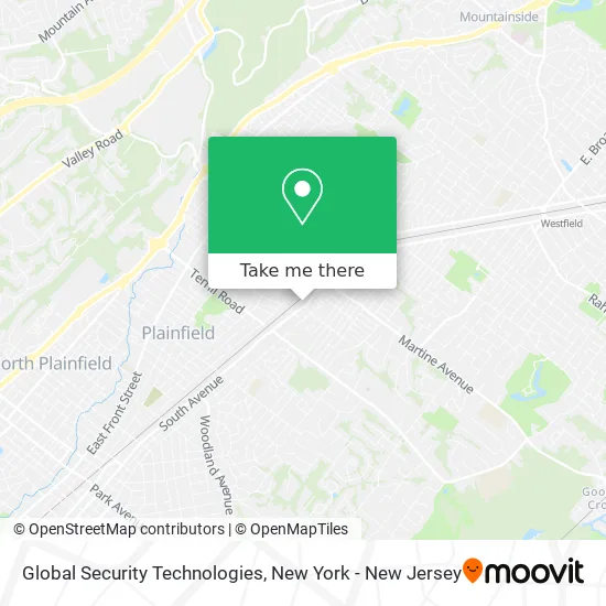 Global Security Technologies map