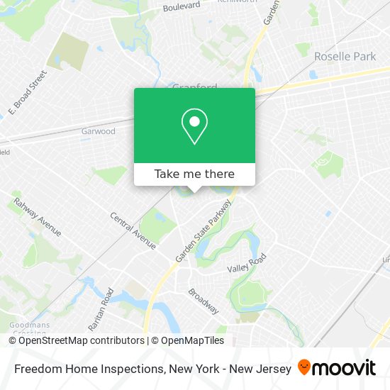 Freedom Home Inspections map