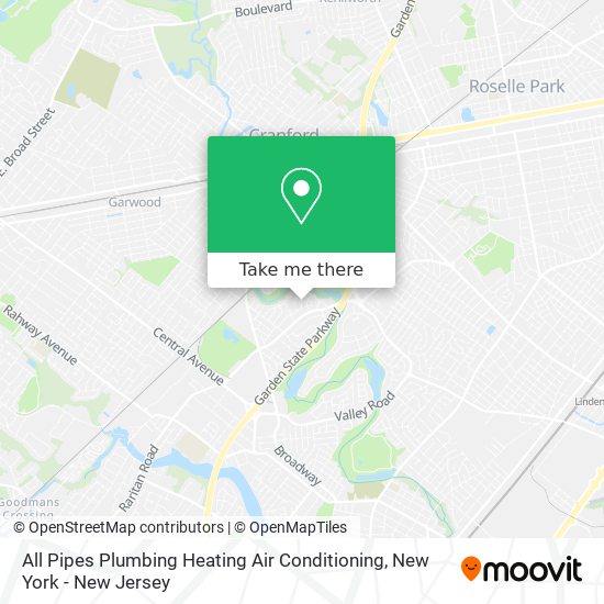 Mapa de All Pipes Plumbing Heating Air Conditioning