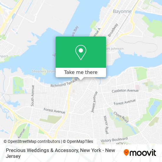 Precious Weddings & Accessory map