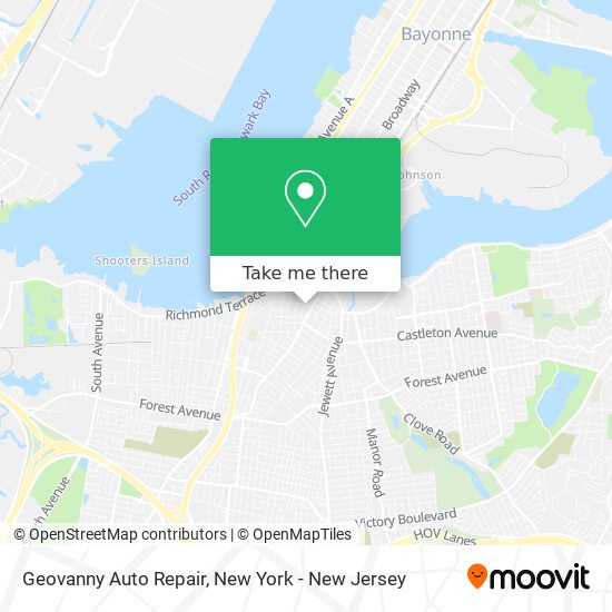 Mapa de Geovanny Auto Repair