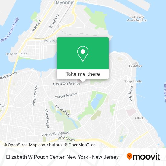 Mapa de Elizabeth W Pouch Center